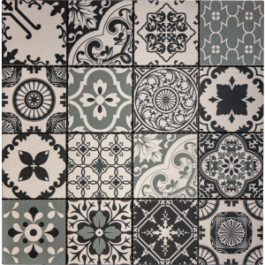 Craft Ceramics Arabesque Grey Stone Mosaic 300mm x 300mm