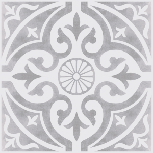 Devonstone Feature Floor Silver Pattern 330x330mm Porcelain