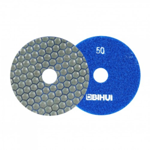 BIHUI Dry Diamond Polishing Pad 4in - 50 Grit