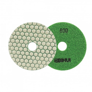 BIHUI Dry Diamond Polishing Pad 4in - 800 Grit