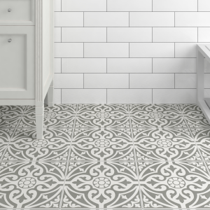 Devonstone Feature Floor Grey Pattern 330x330 Porcelain