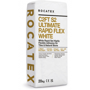 Rocatex C2FT S2 Ultimate Rapid White Adhesive 20kg