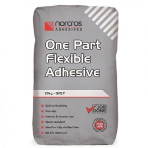 Norcros NX Wall and Floor One Part Flexible Grey 20kg Full Pallet 50 Bags