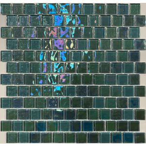 Craft Ceramics Voyage Turtle Green Square Wetroom Mosaic 312mm x 300mm